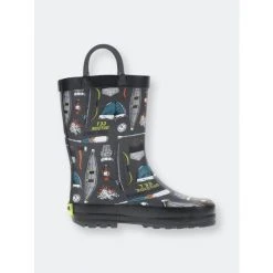 Western Chief shop 7 Western Chief Kids Happy Camper Rain Boot Apparel Coal